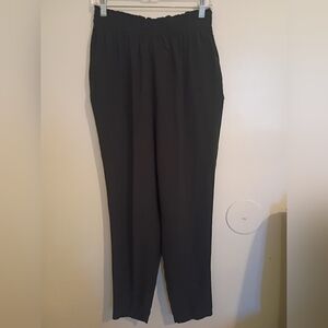 Diane Gilman Women's Black Silk Pants Sz M